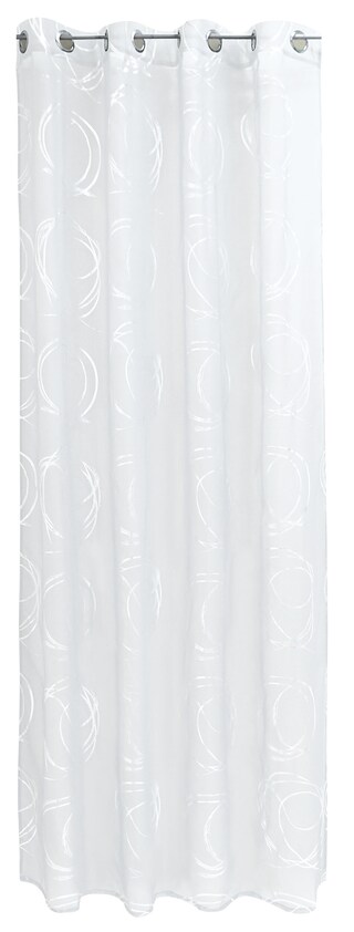 2er Set Ösenschal Signum Silber ca. 140 x 245 cm