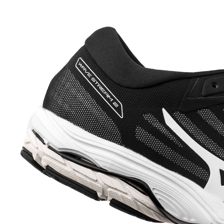 Mizuno Chaussures de Running Wave Stream 2 - Noir/Blanc/Gris Femme
