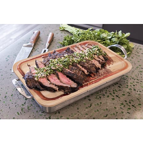 GRILL+® bradepande og skærebræt