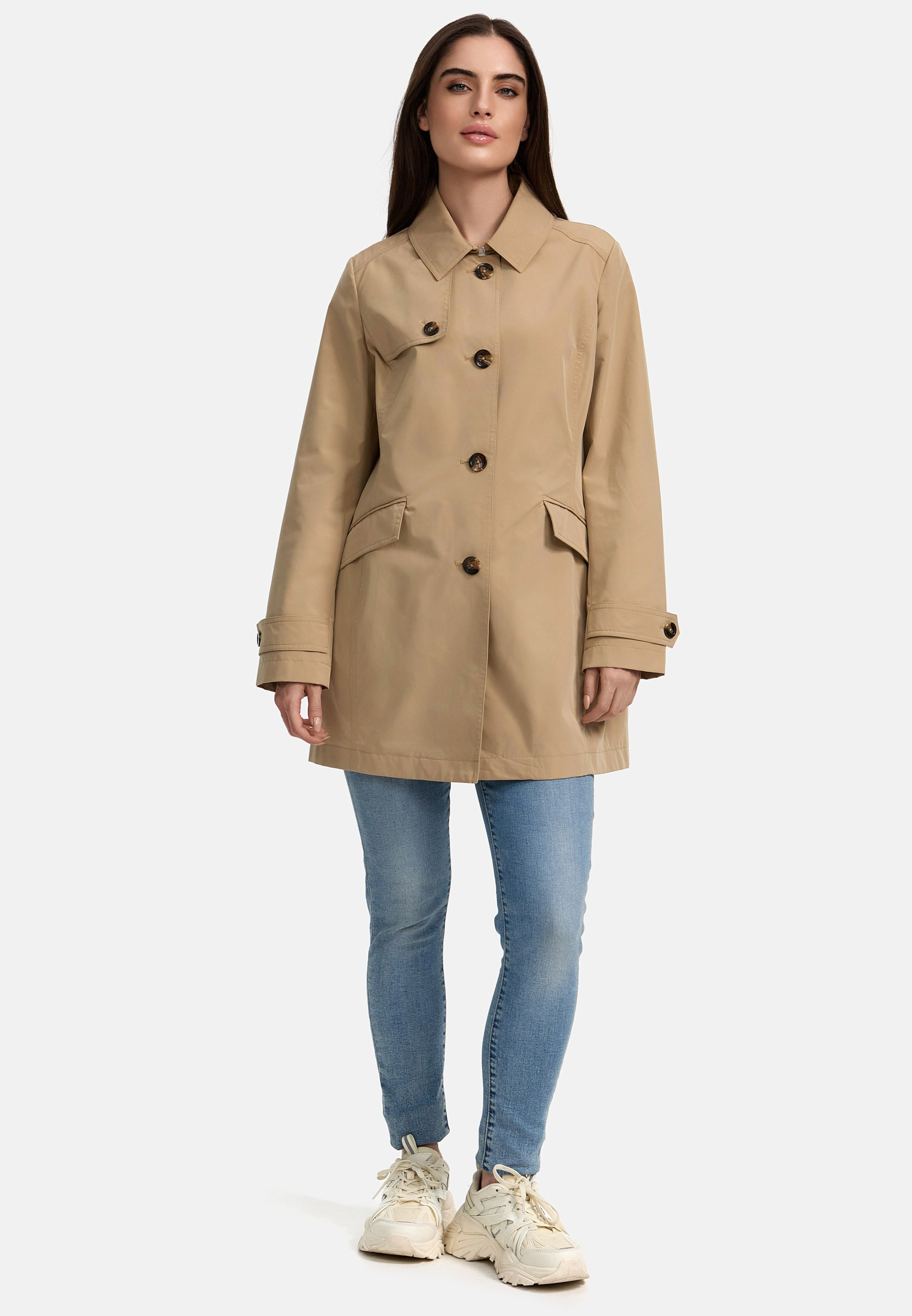 MANISA Trenchcoat , mit Koller