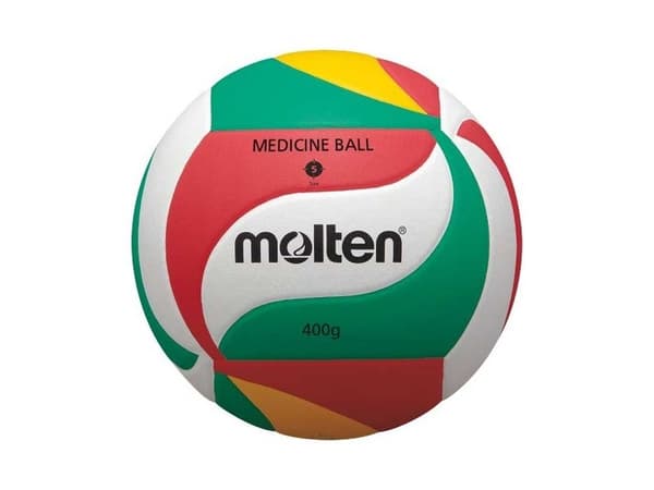 Molten Volleyball V5M9000 400gr hvit-rød-grønn-gul (5)