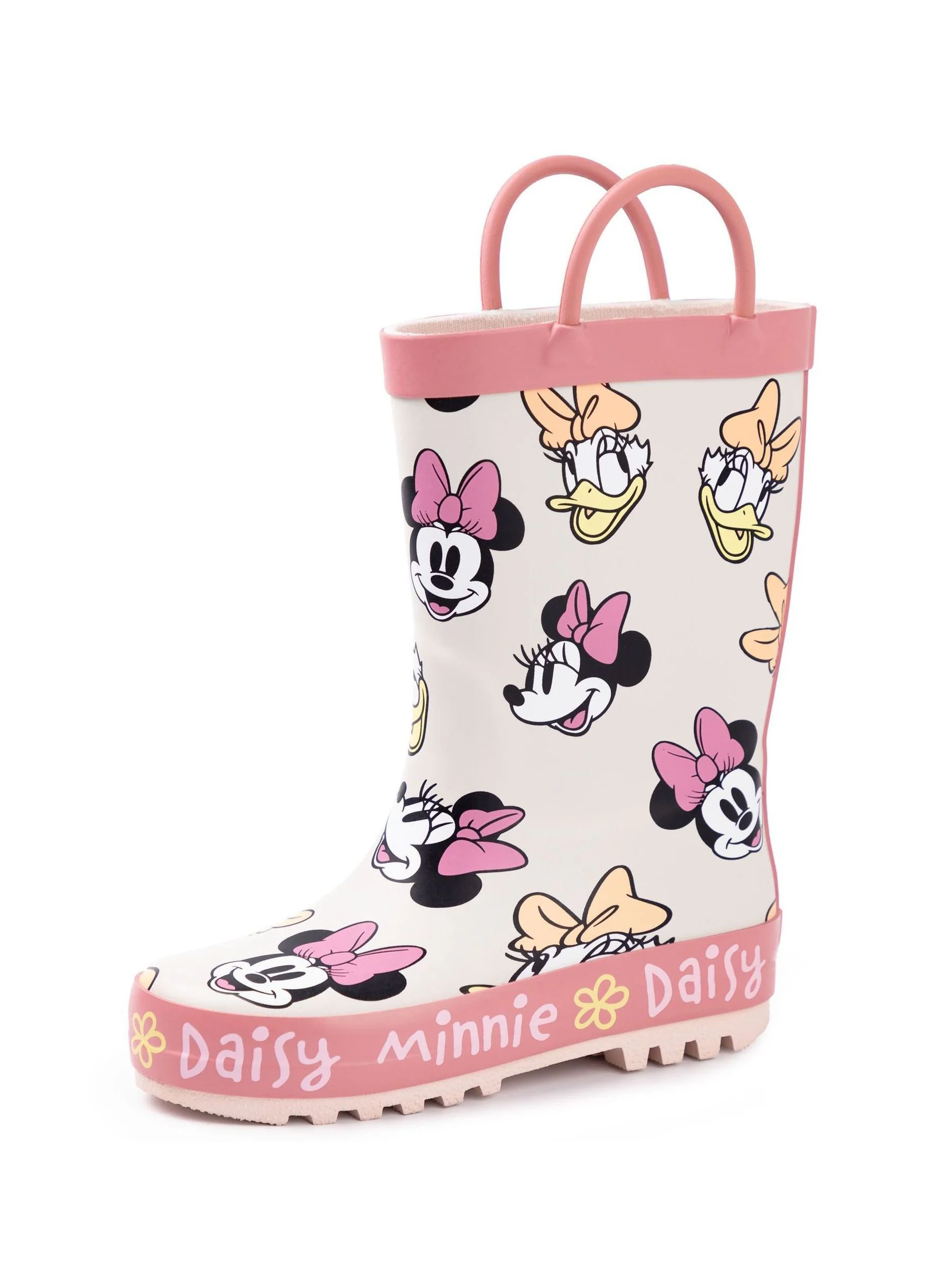 Roze - Vanilla Underground Mickey & Pluto Laarzen met hengsels voor Jongens