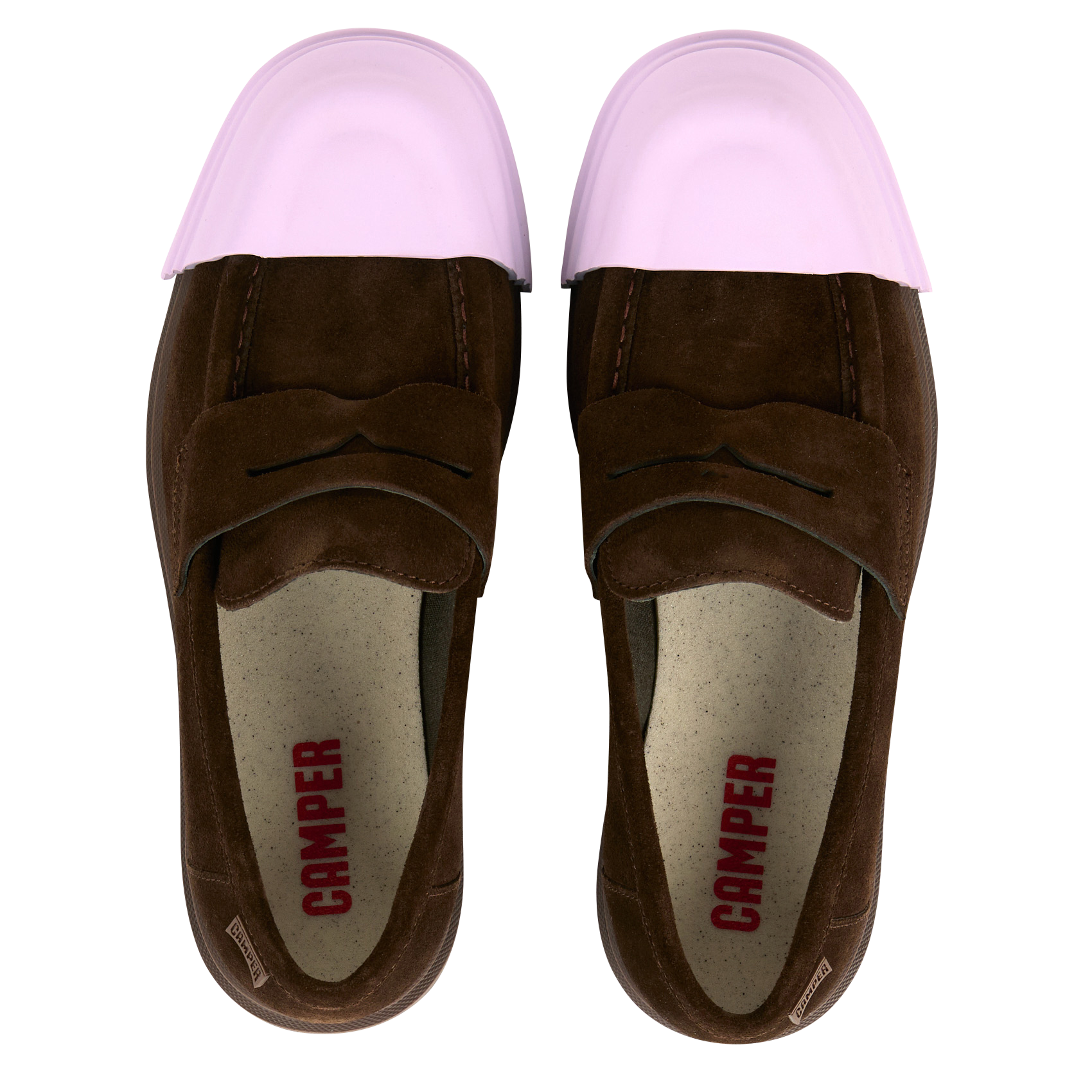 JUNCTION - Mocassins en cuir| Marron