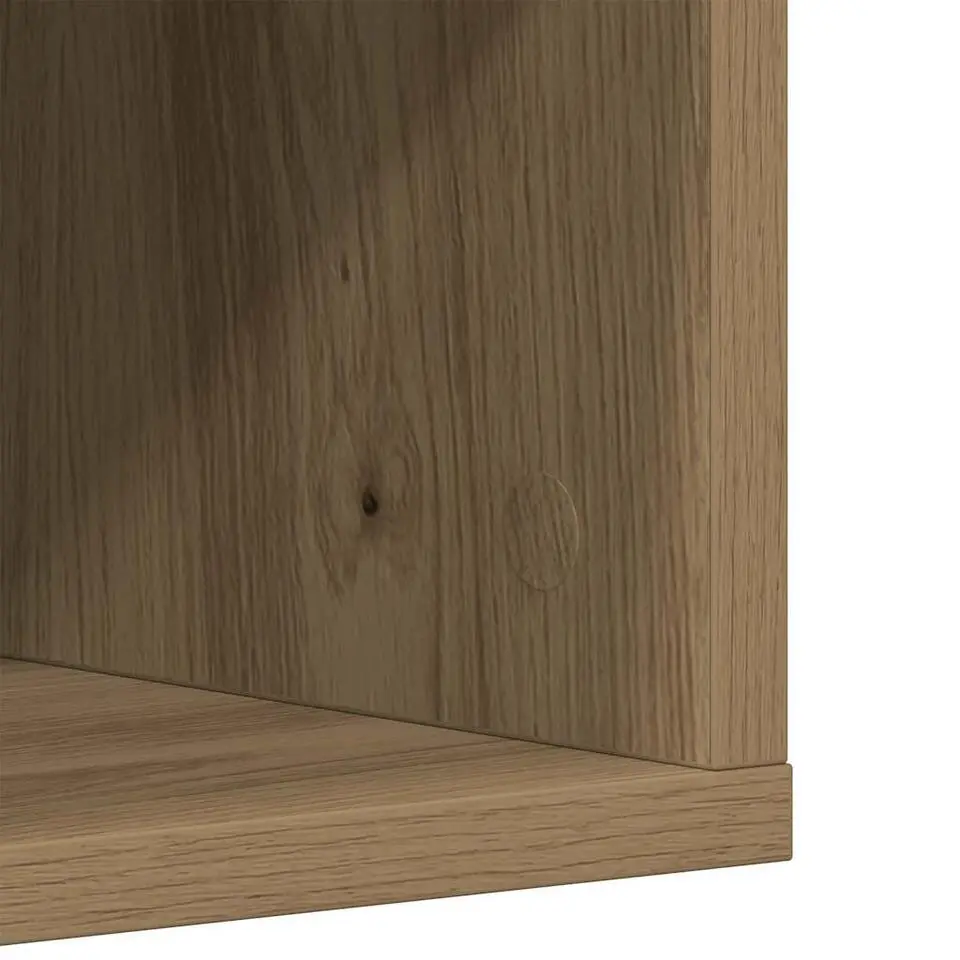 vidaXL - Schoenenkast - Artisan eiken - Bewerkt hout - 22 paar - 54x34x183 cm