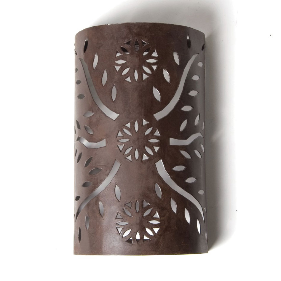 Wandleuchte 'Rameau', antik-braun, H 25,5 cm, B 15,5 cm, L 7,5 cm von fischer's lagerhaus