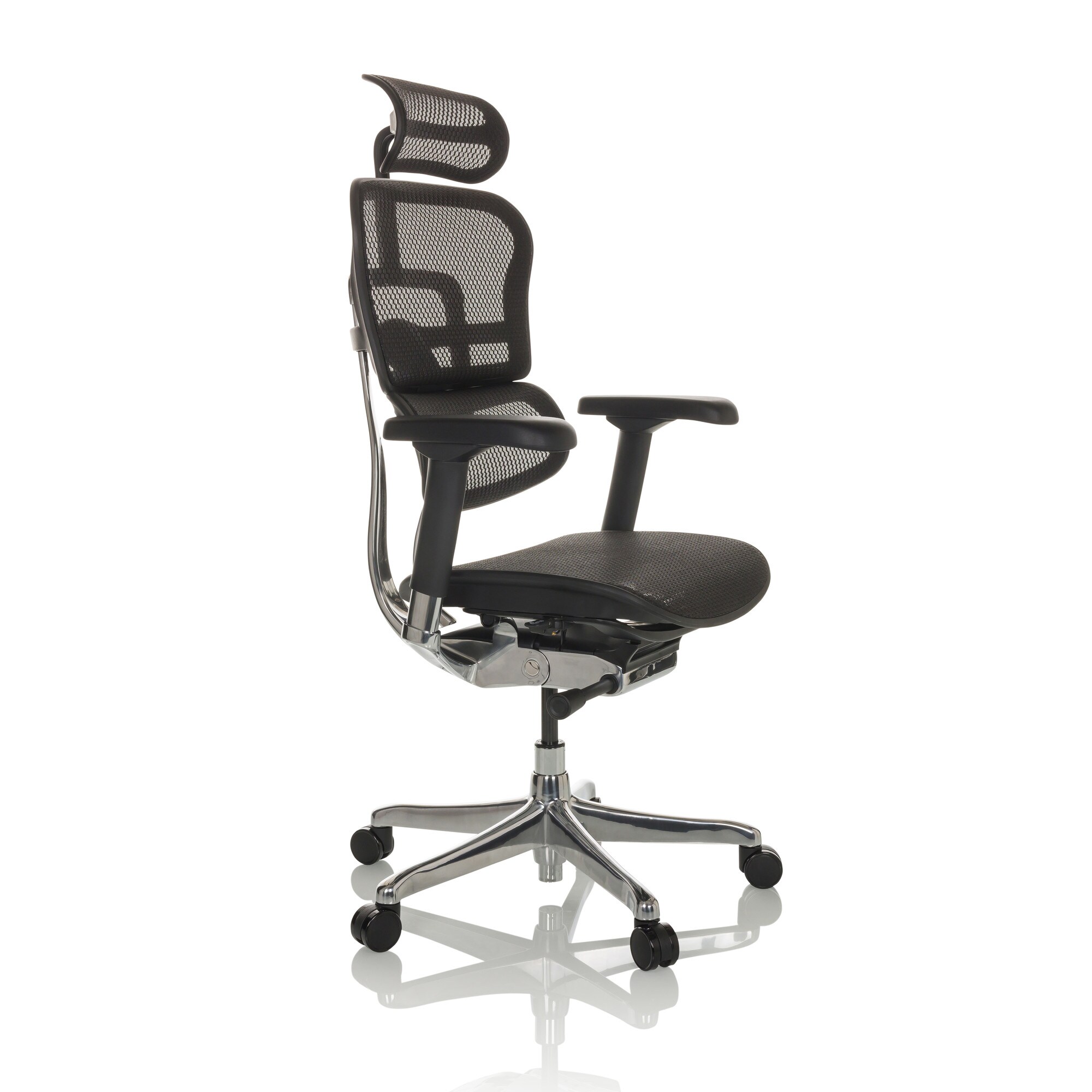Luxus Chefsessel ERGOHUMAN GEN2 Netzstoff mit Armlehnen (höhenverstellbar) hjh OFFICE