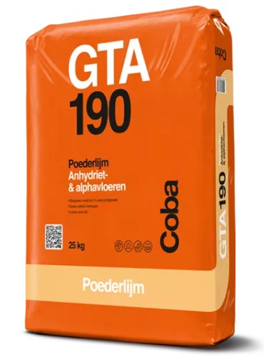 Coba GTA190 poederlijm a 25kg t.b.v. anhydriet- en alphavloeren