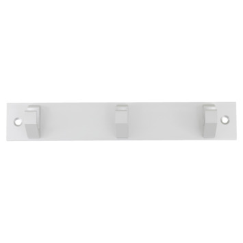 Siro kapstok 3 haken Kristel aluminium 210 mm