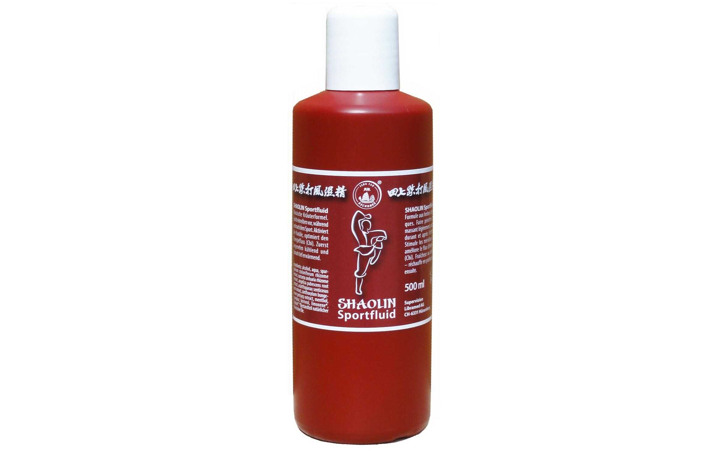Shaolin Sportfluid<br>Sportfluid für Nacken & Rücken, 500 ml