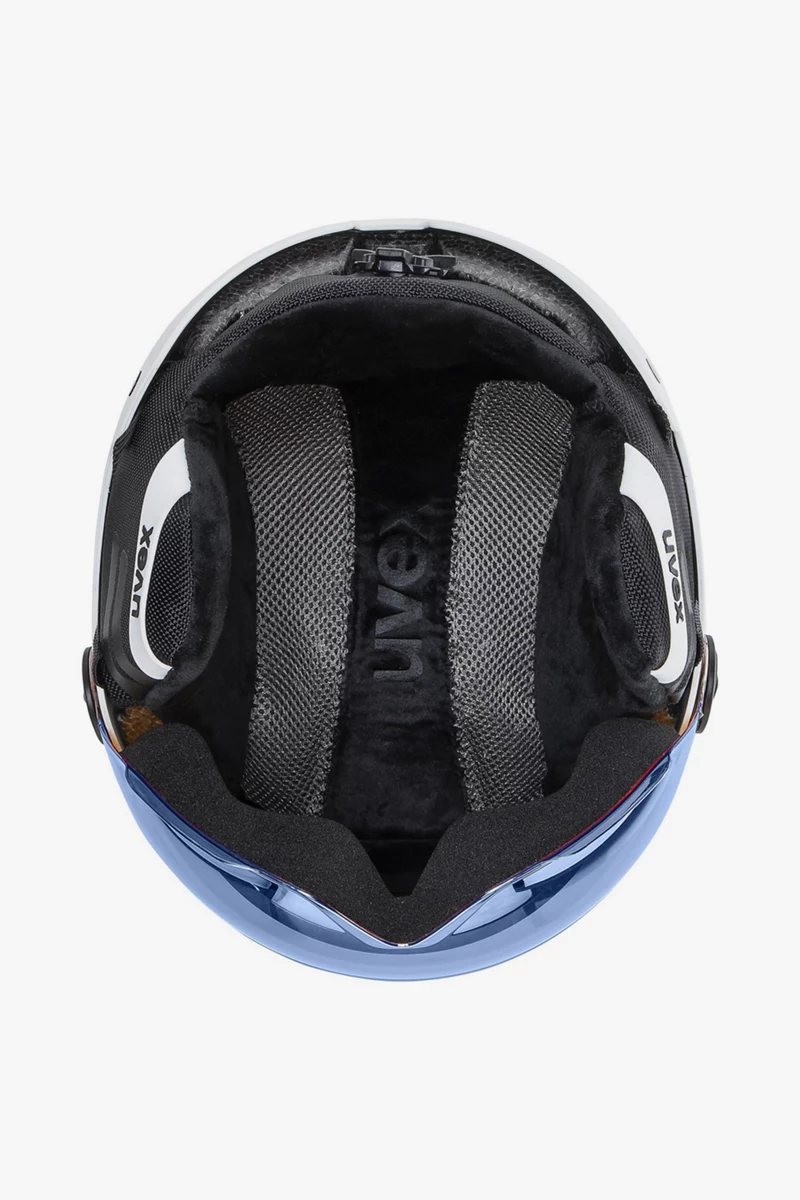 uvex rocket visor Kinder Skihelm