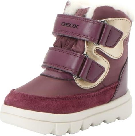 Geox - B365AA 0FU22 Enkellaarsjes - Paars - Polyurethaan, Polyester, Suède