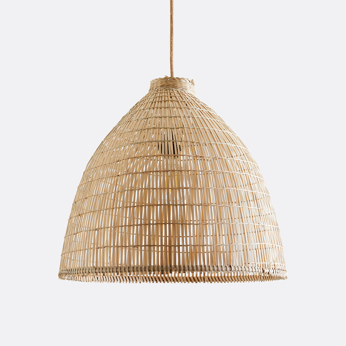 LA REDOUTE INTERIEURS<br>Luminária pendente em bambu Ø50 cm, Aleandro