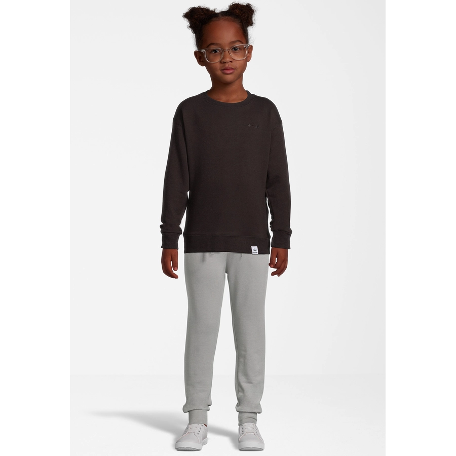 New Life Sweatshirt Crew Neck Pullover Schwarz