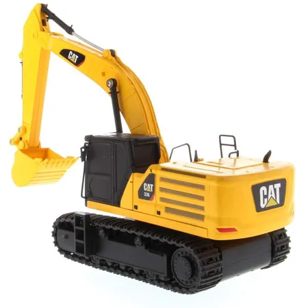 Carrera Diecast Masters 23001 - Ferngesteuerter Caterpillar RC Kettenbagger 336 Next Gen