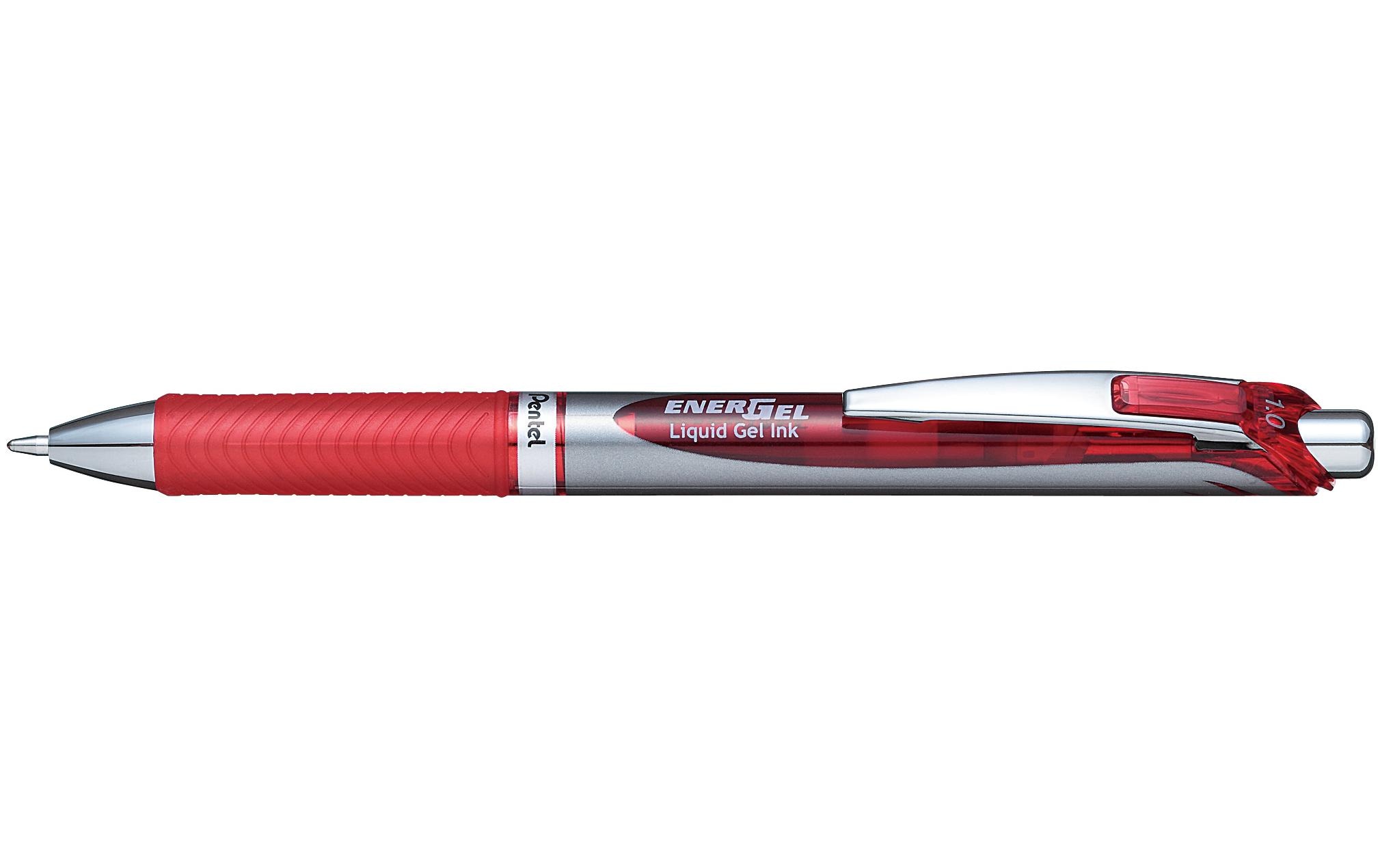 Gelschreiber EnerGel 0.5 mm, RotTintenschreiber für den täglichen Bedarf