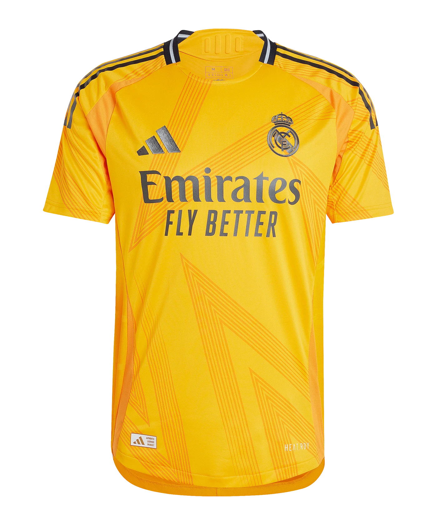 adidas Real Madrid Auth. Trikot Away 2024/2025 Orange