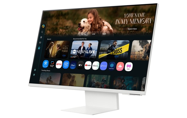Samsung LCD-Monitor »Monitor M8 LS32FM801UUXEN« 81,28 cm/32 ″  3840 x 2160 px 60 Hz Webcam