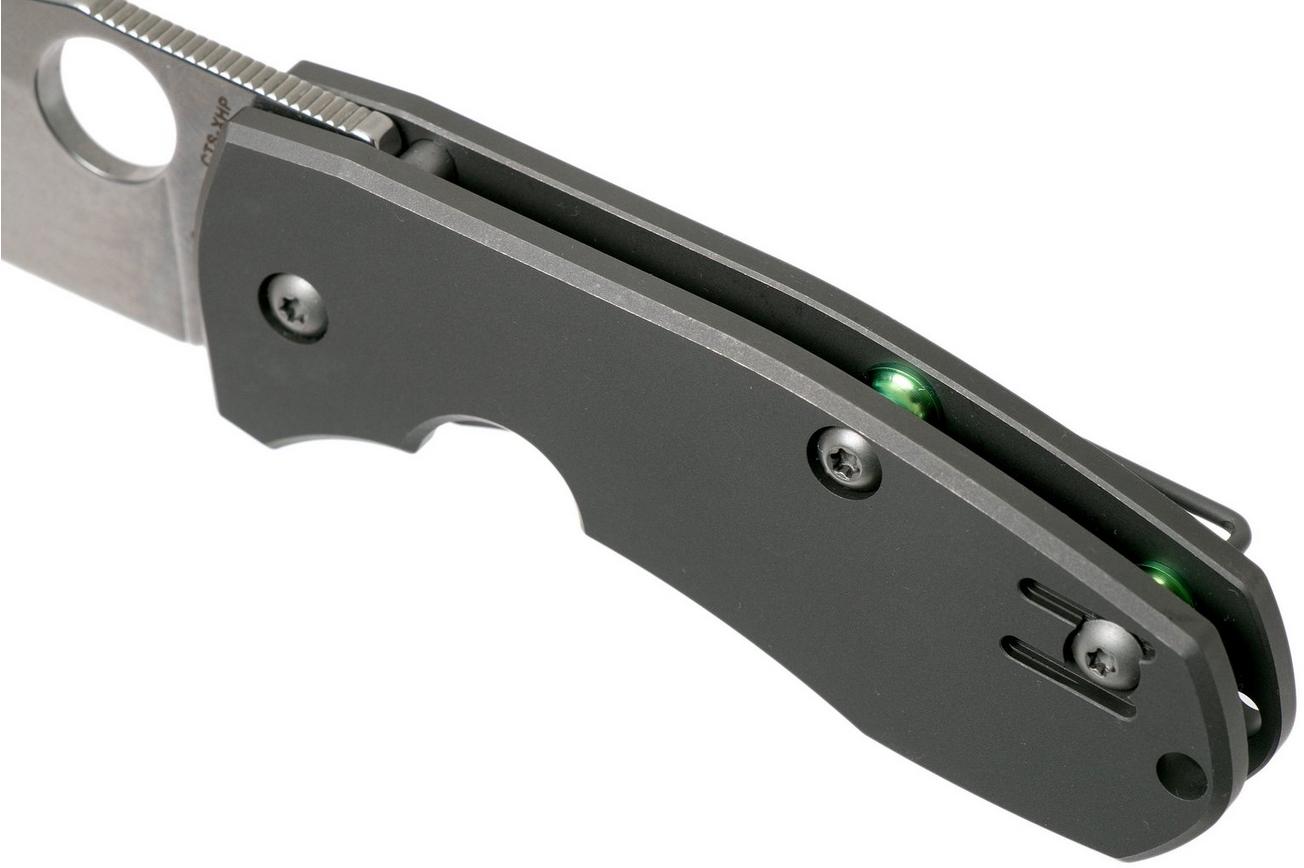 Spyderco Techno 2 C158TIP2 zakmes, Marcin Slysz design