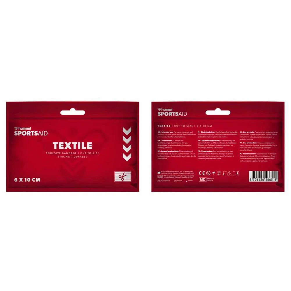 Curativos têxteis Hummel, 6 unidades