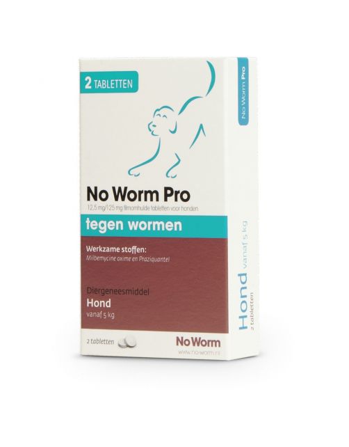 No Worm Pro Hond - Anti wormenmiddel