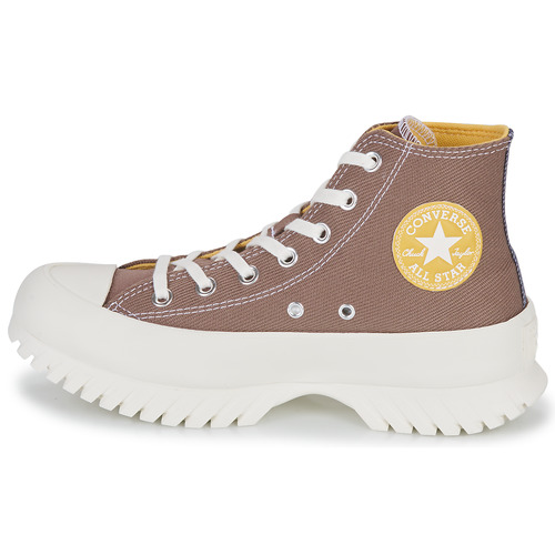 Converse - CHUCK TAYLOR ALL STAR LUGGED 2.0 PLATFORM DENIM FASHION HI - Marron / Jaune