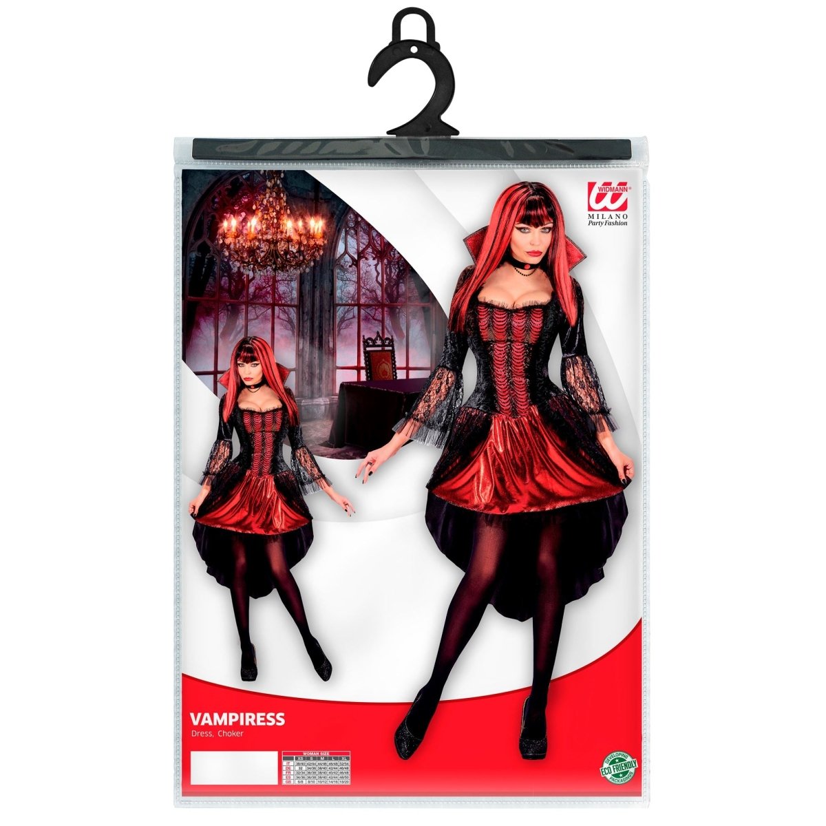 Halloween Jurk Dames Vampier 2 delig