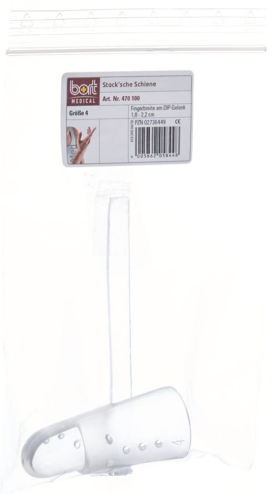 BORT Stack'sche Schiene Gr4 transparent 1 Stk