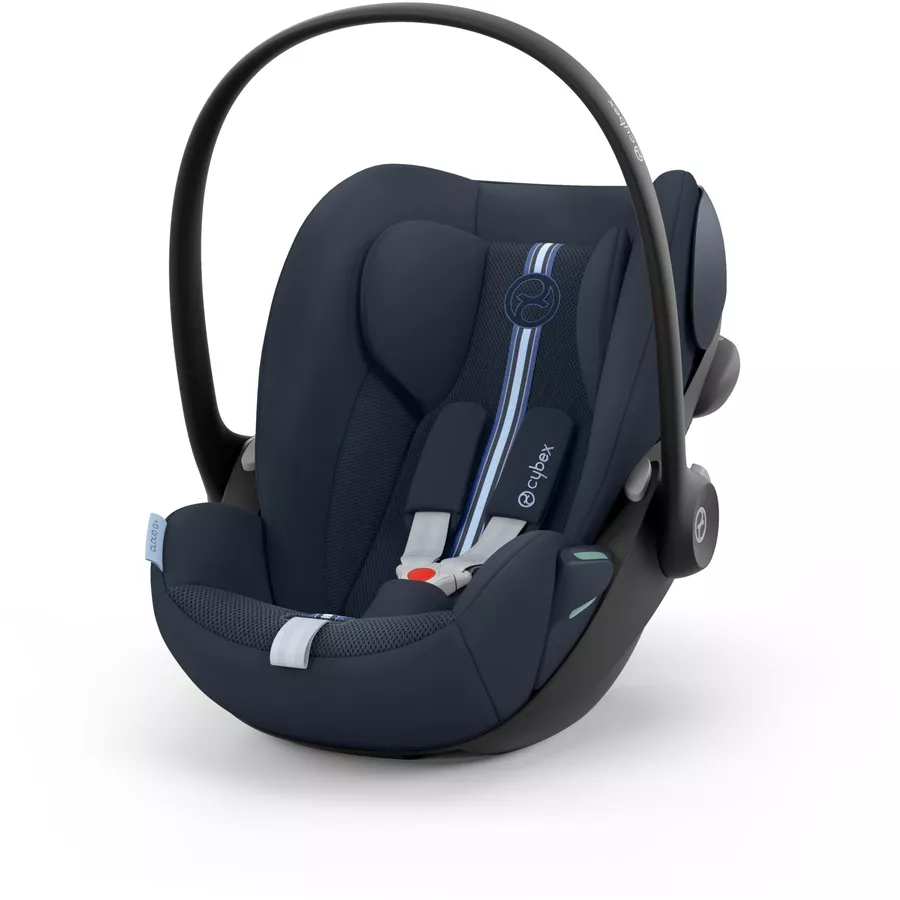 cybex GOLD Babyschale Cloud G i-Size Plus Ocean Blue Plus mit Basisstation Base G
