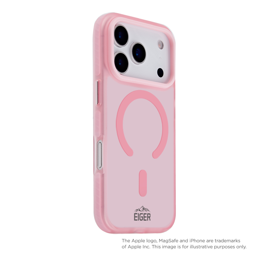 iPhone 17 Pro MagSafe Blizzard Case GRS Schutzhülle aus Recycelten Materialien (EGCA00918) - Pink