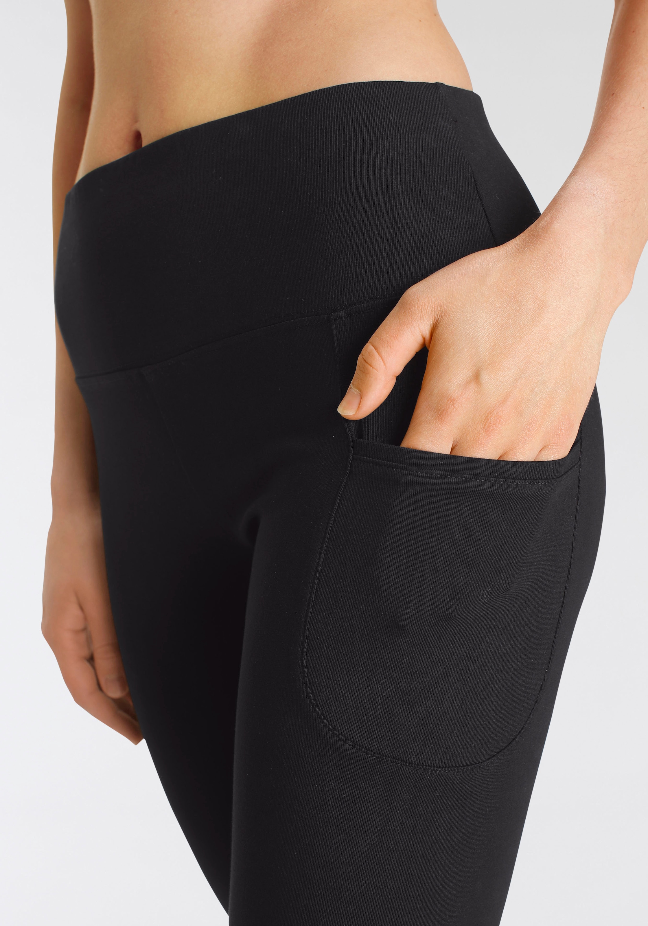 LASCANA ACTIVE 3/4-Leggings  mit  Handytasche, Loungewear
