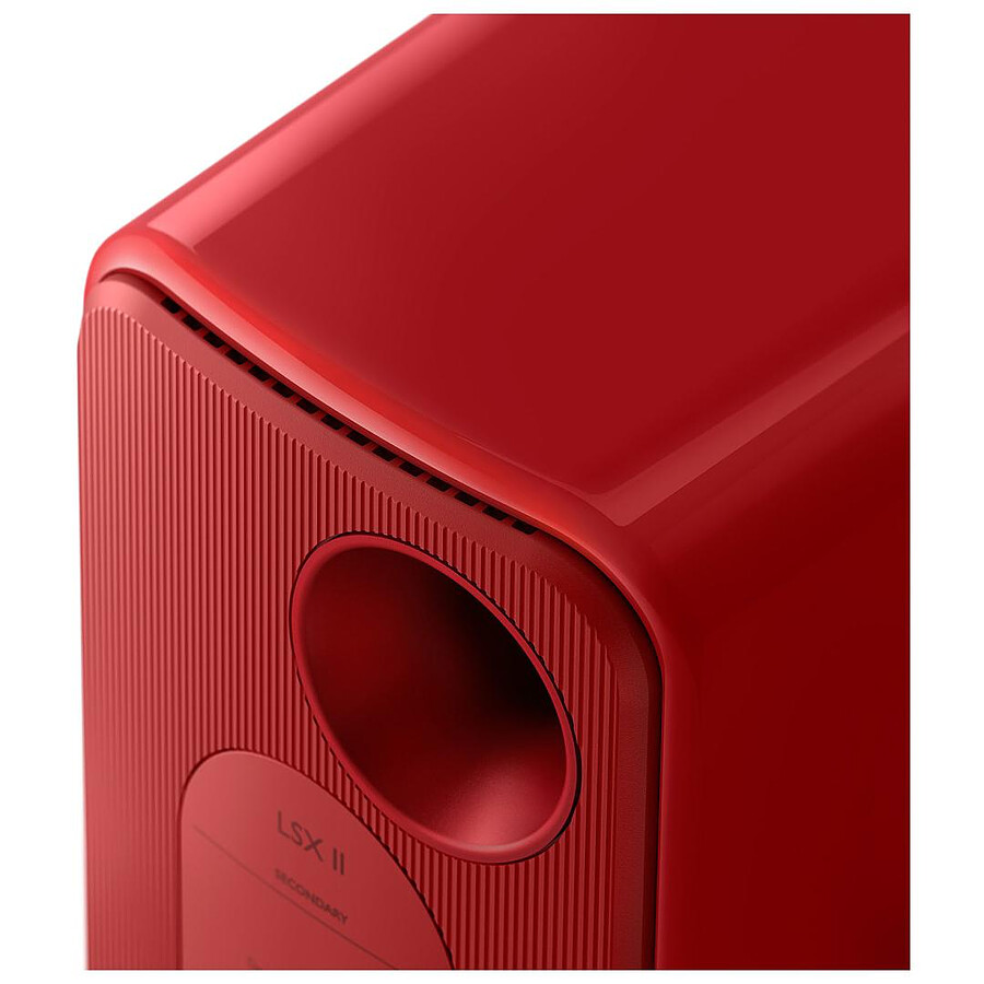 KEF LSX II - Rouge