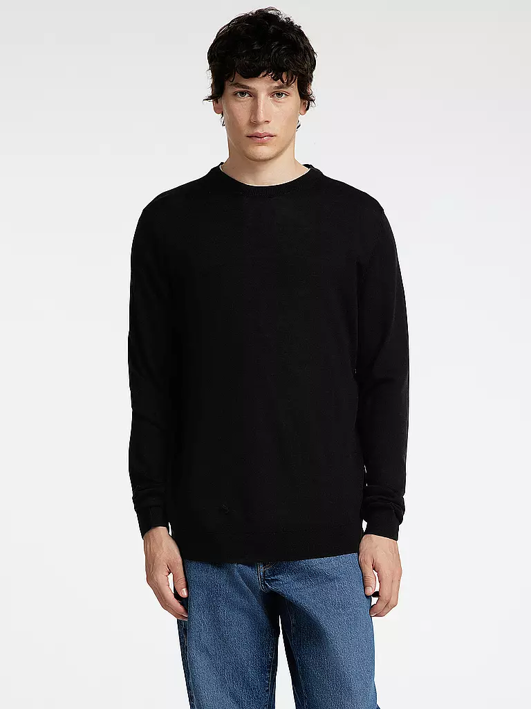 SELECTED Pullover SLHTRAY schwarz