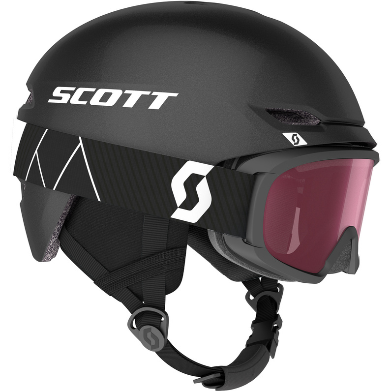 Scott Kinder Keeper 2 Skihelm + Witty Skibrille Set