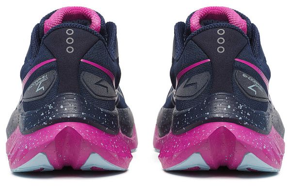 Chaussures Running Saucony Endorphin Speed 4 Bleu/Rose Femme