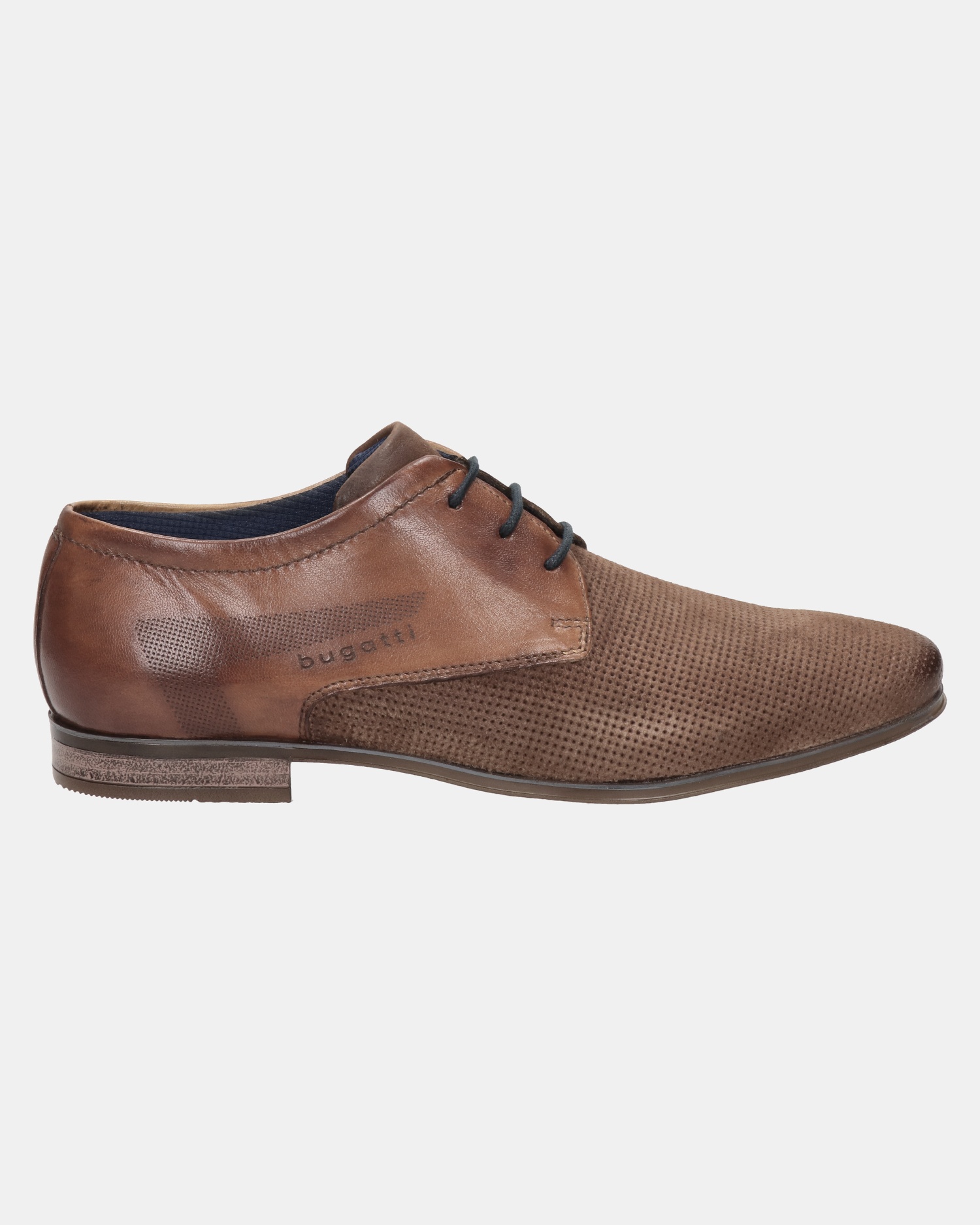 Bugatti Morino Lage nette schoenen  - cognac
