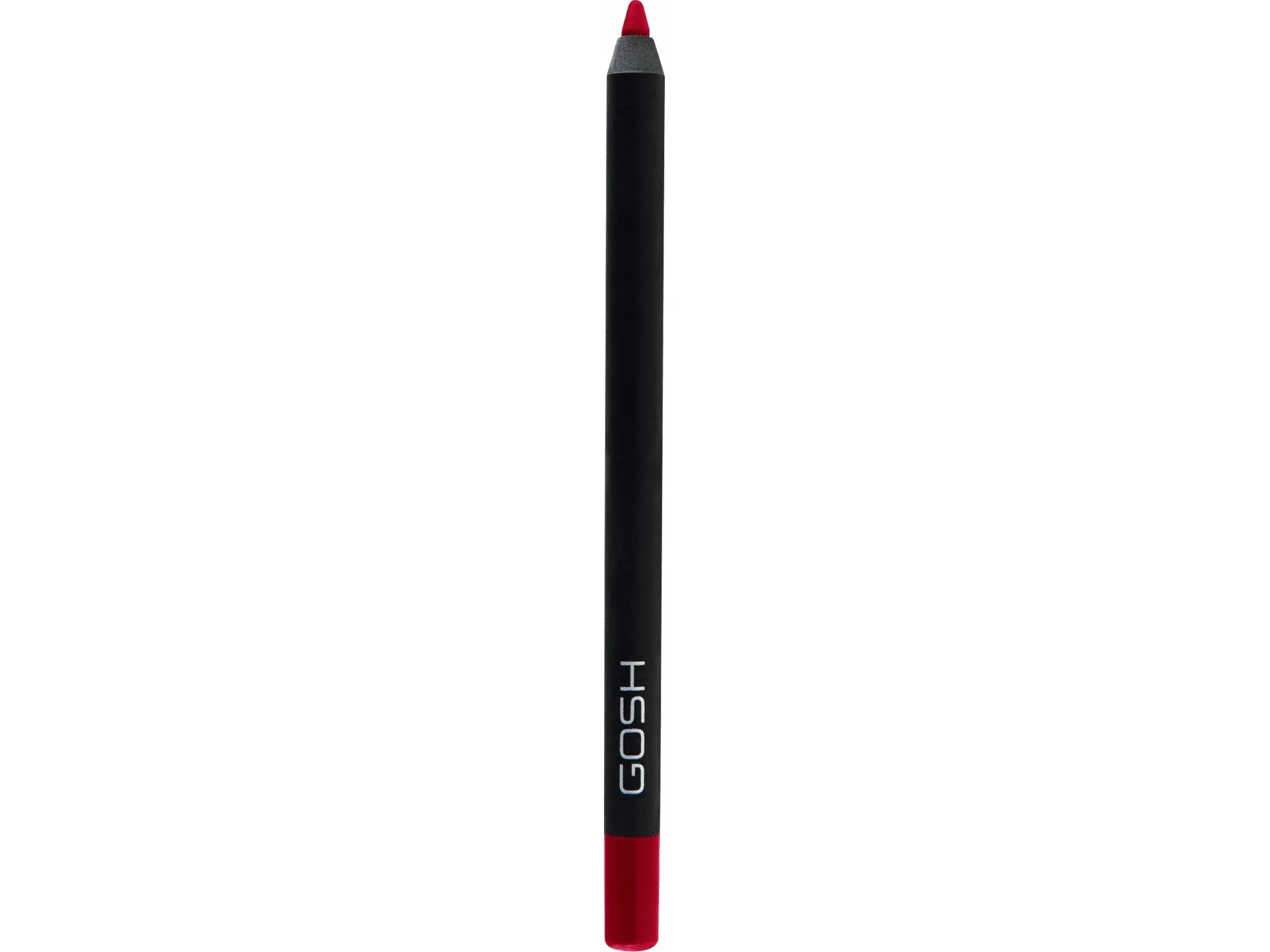Gosh Gosh, Velvet Touch, Vegan, Waterproof, Contour, Lip Liner, 016, The Red, 1.2 g For Women