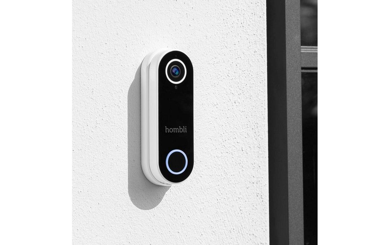 Smart Doorbell Pack, Weiss<br>Hombli Smart Doorbell 2 und Hombli Chime 2 Türgong
