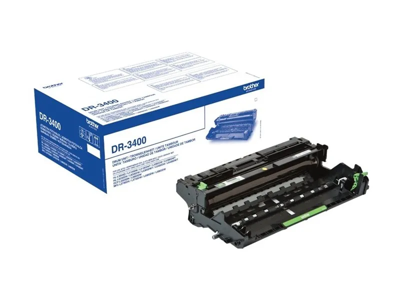 Brother DR3400 - Tromlekit - for Brother HL-L5000, L5100, L5200, L6300, L6400, L6450, MFC-L5700, L5750, L6800, L6900, L6950. (Dette er ikke en toner, men et tromlekit)