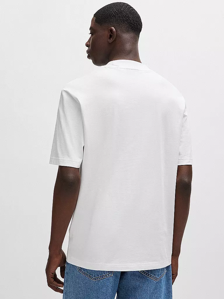 HUGO T-Shirt NIEROS weiss