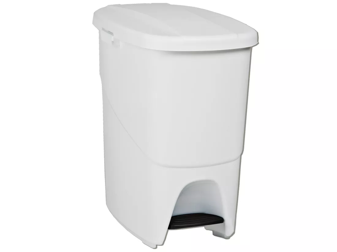 Pedalbine écologique 25 Litroblanco 393x270x420 mm