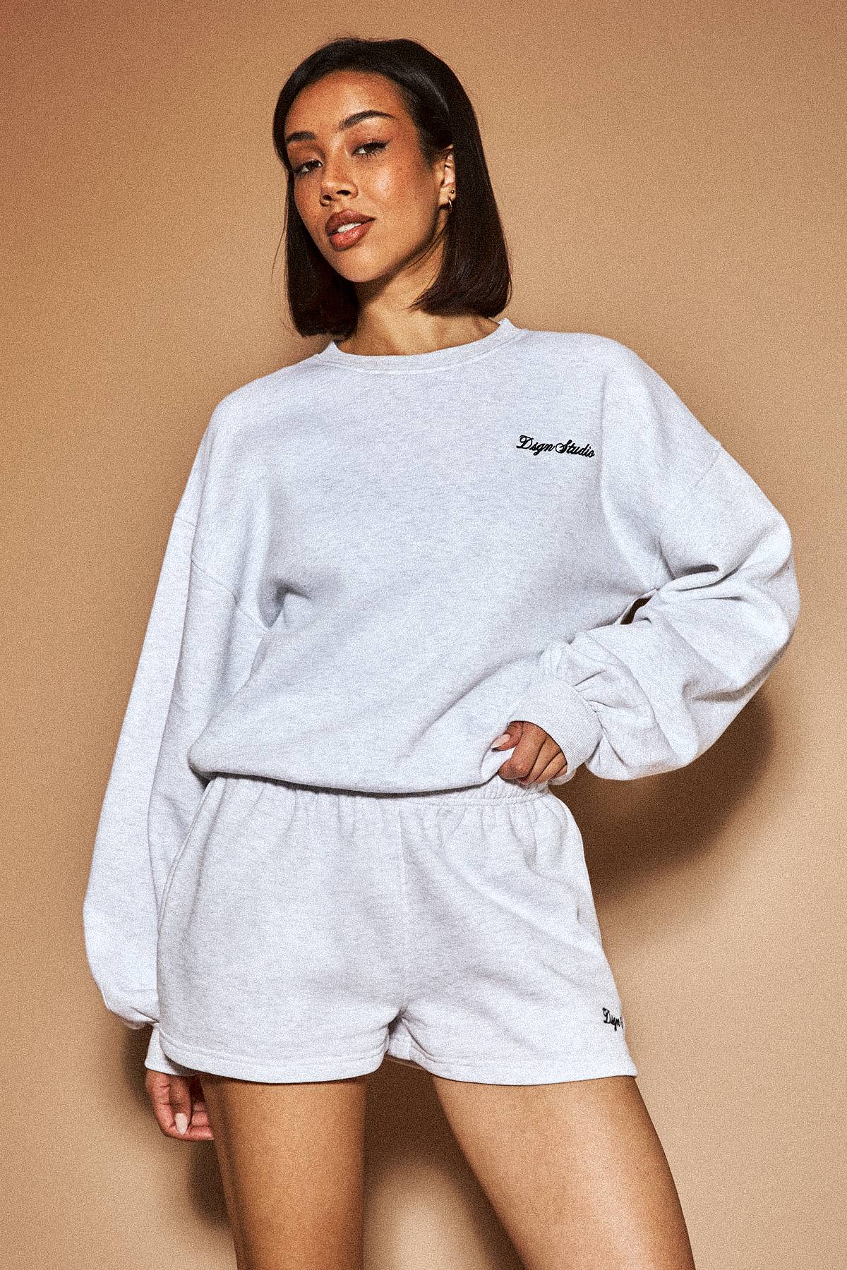 Sweat-shirt Col Rond Boxy Dsgn Studio