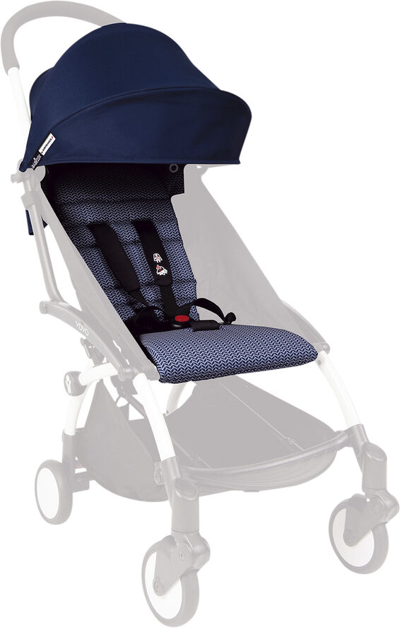Babyzen YOYO  6  Siddedel - Blå Blå