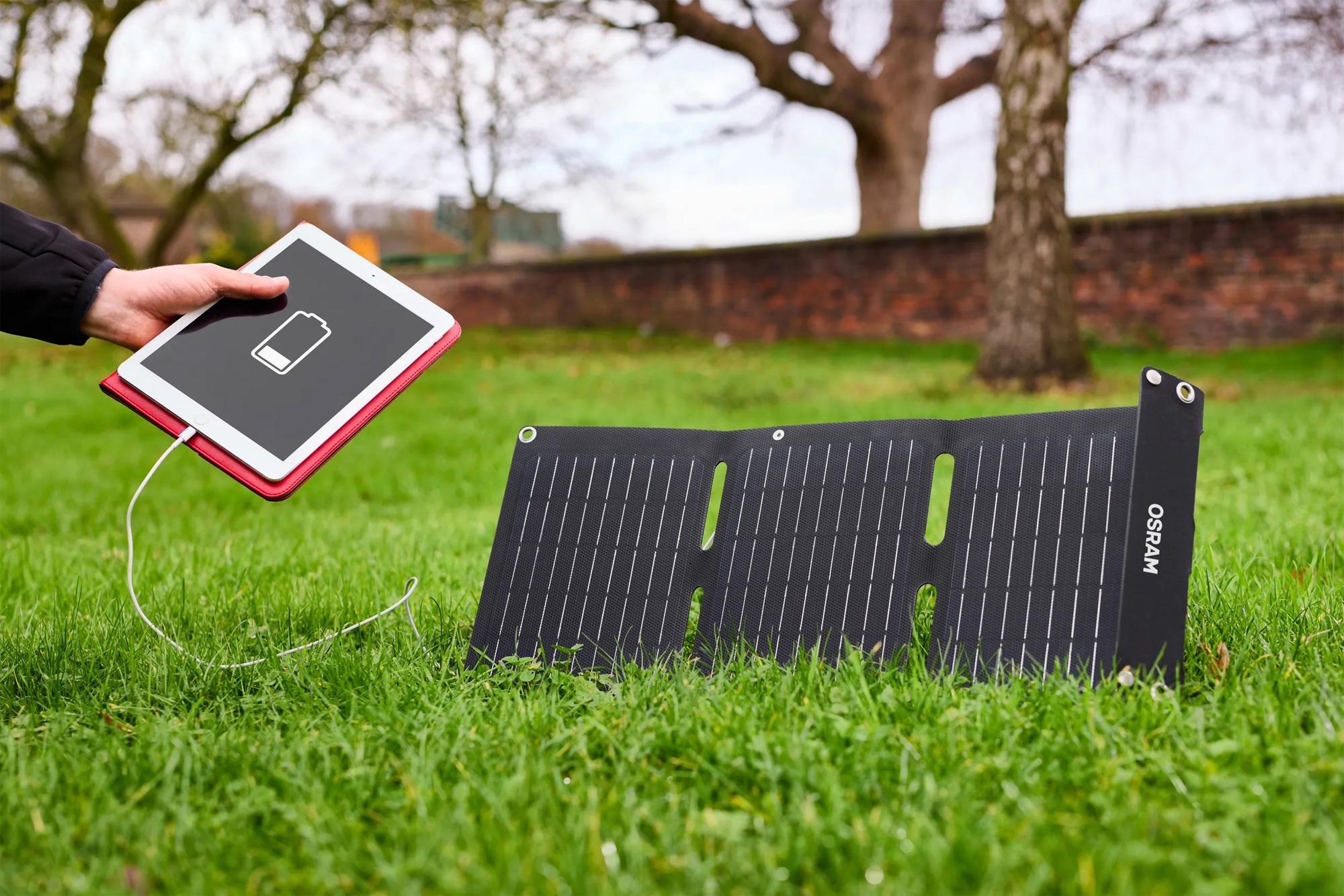 Osram faltbares Solarpanel Powerbank BatteryChange Solar 20W OFSP20