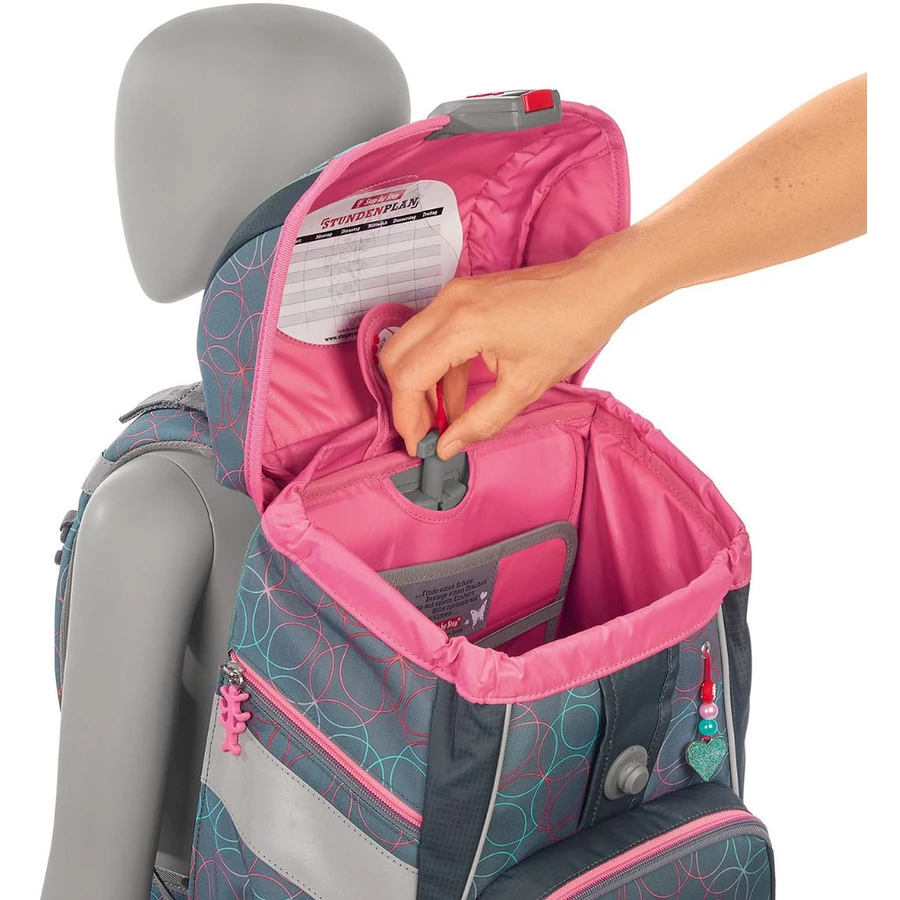 Step by 2in1 Plus - Schulranzen Set 6tlg. Glitter Heart
