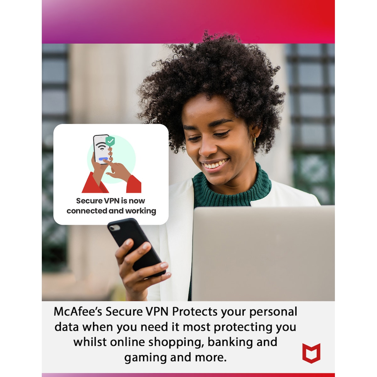 McAfee LiveSafe Plus 12M - PC Windows,Mac OSX,iOS,Android