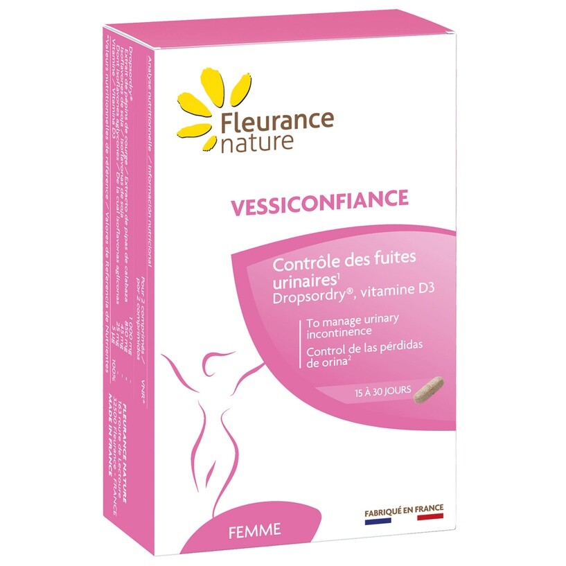 Contrôle des fuites urinaires - Vessiconfiance - 15 à 30 jours