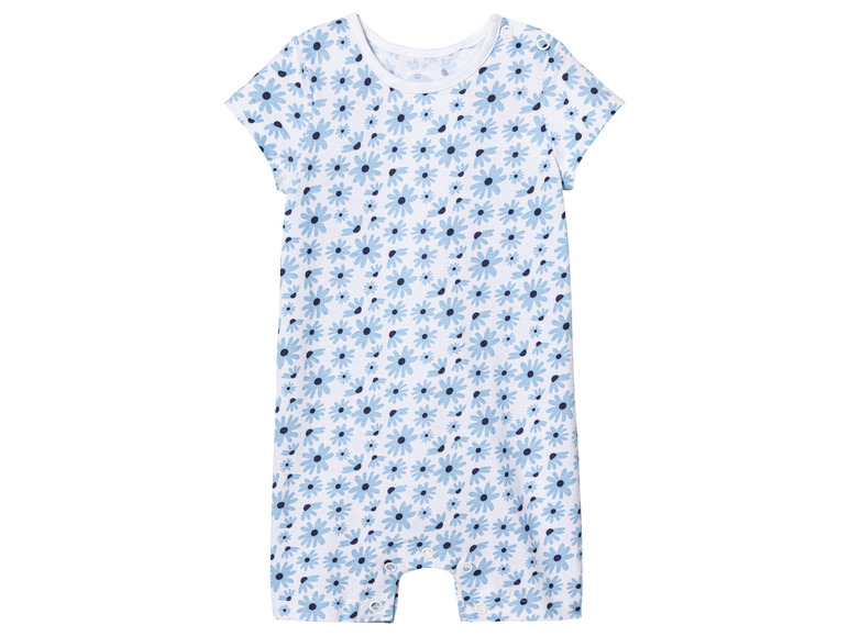 2 baby playsuits