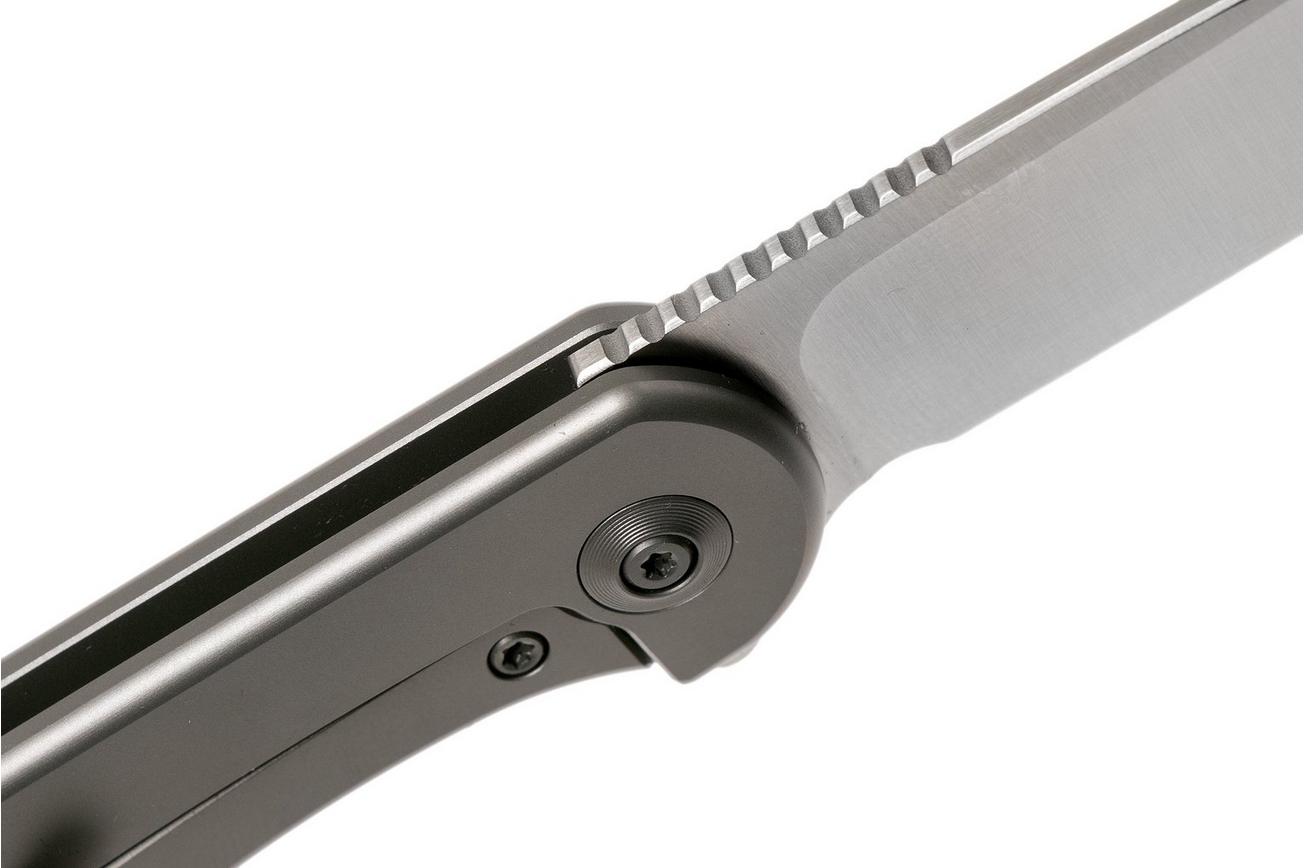 WE Knife Elementum WE18062X-1 Satin, Gray Titanium zakmes