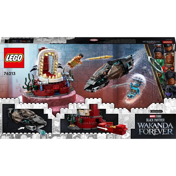 La Salle du Trône du Roi Namor Lego Marvel 76213