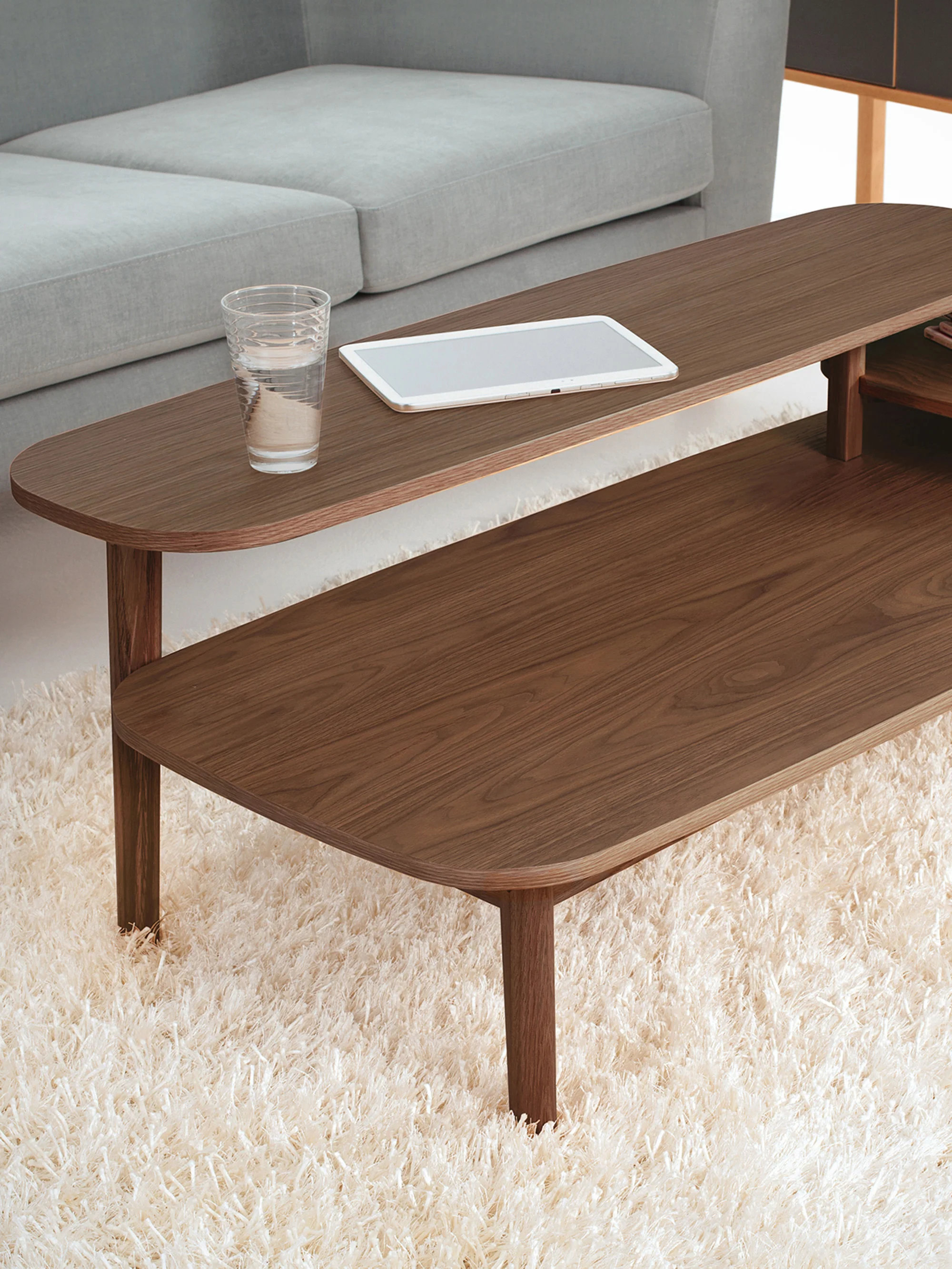 Eikenhouten salontafel Eichberg